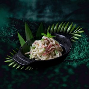 104. Салат из кальмара под майонезом