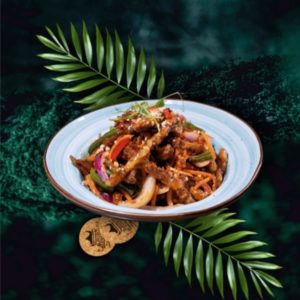 106. Салат из говядины с кешью